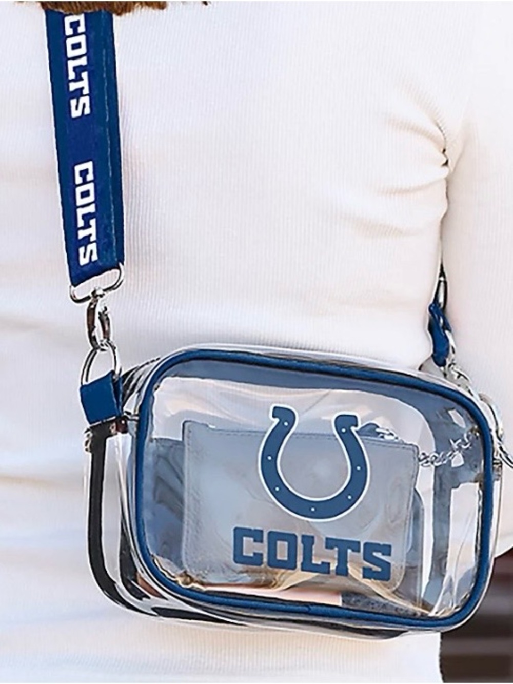Indianapolis Colts Clear Stadium Crossbody